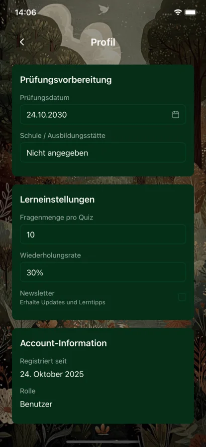 Jagdkompass Lernalgorithmus